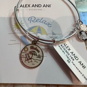 Alex and Ani NWT Happy retirement bracelet.